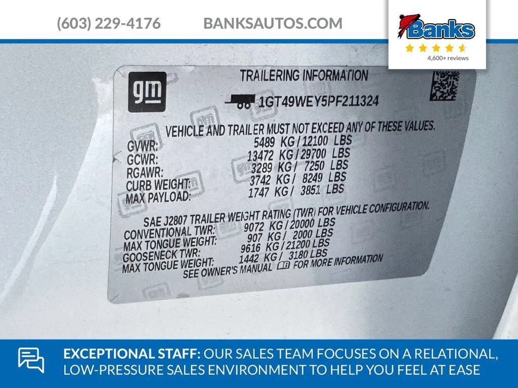 Used 2023 WHITE FROST TRICOAT GMC Denali image 9