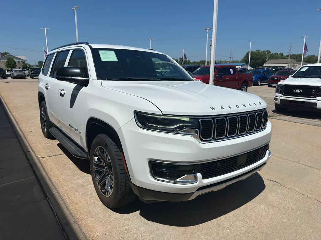 Used 2024 Bright White Clearcoat Jeep Series II image 7