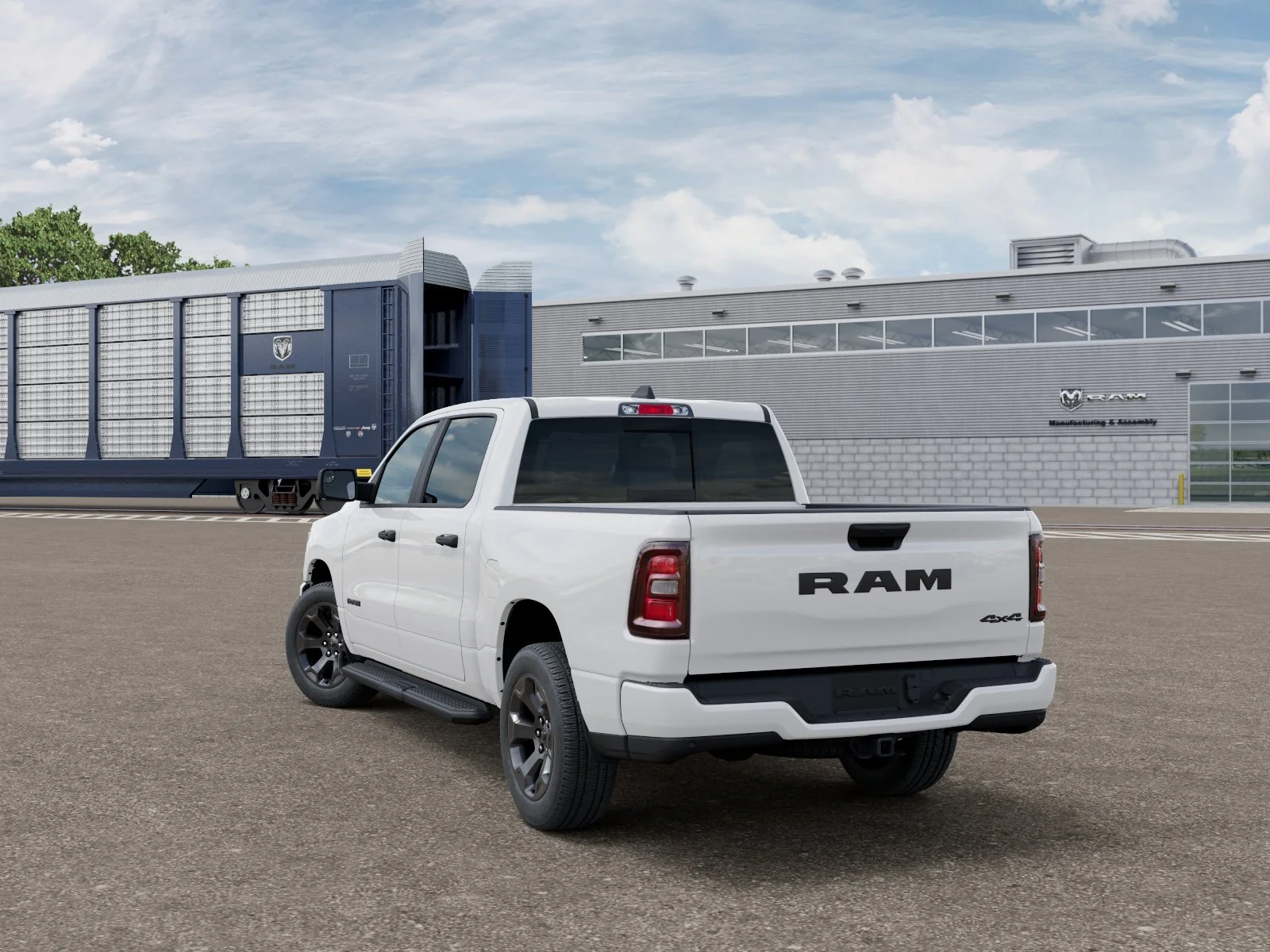 New 2027 Bright White Clear-Coat Exterior Paint RAM  image 29