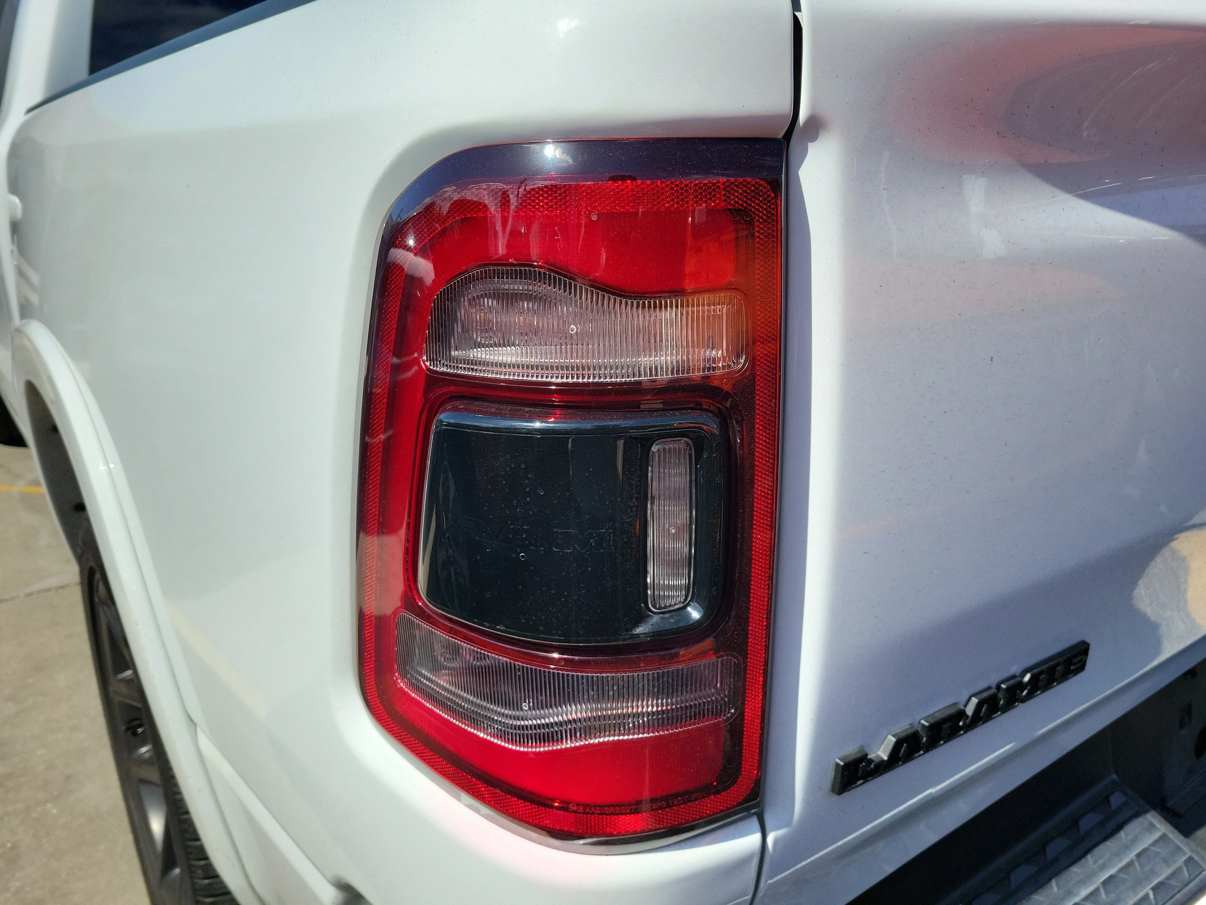 Used 2022 Bright White Clearcoat Ram Laramie image 8