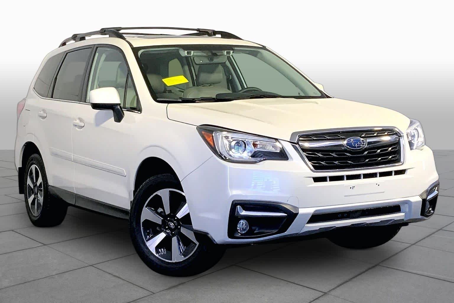 Used 2018 Crystal White Pearl Subaru Limited image 3