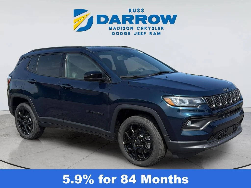 New 2026 Fathom Blue Pearl-Coat Exterior Paint Jeep Latitude image 7
