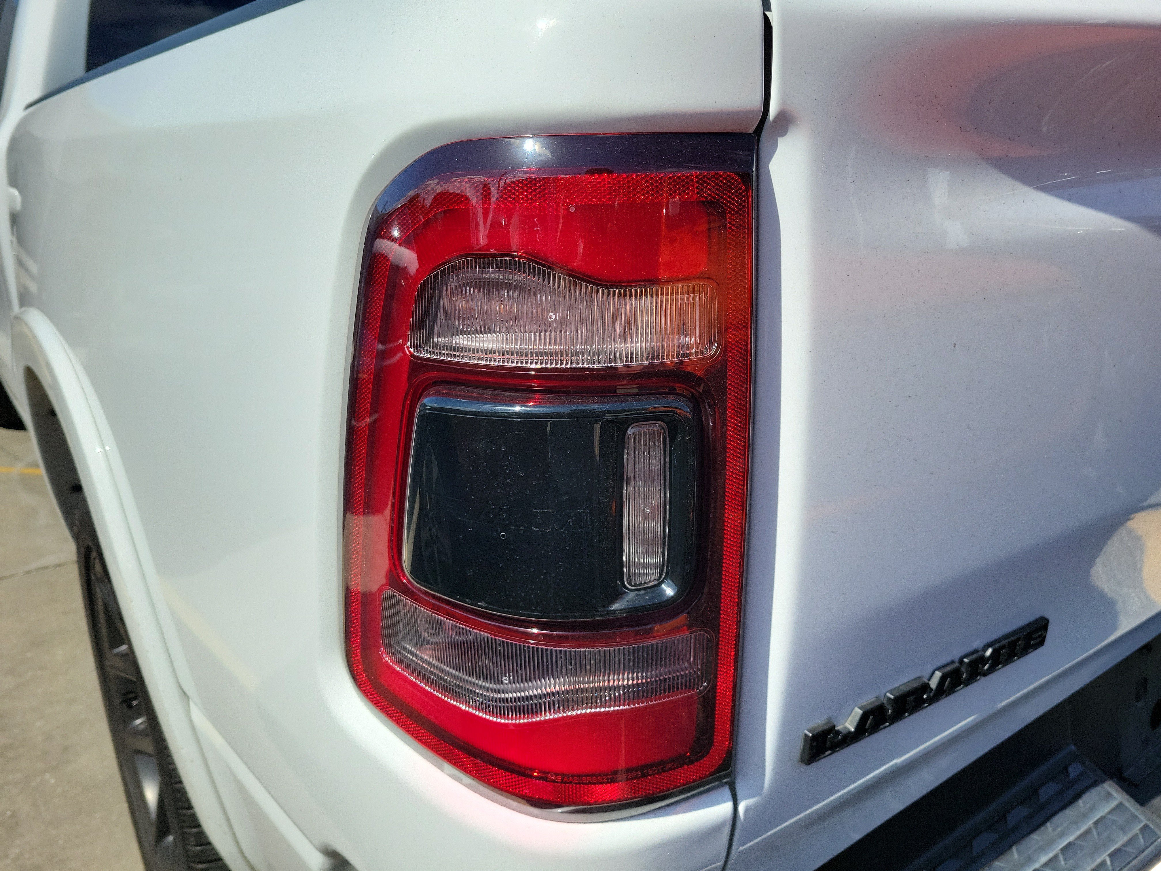 Used 2022 Bright White Clearcoat Ram Laramie image 8