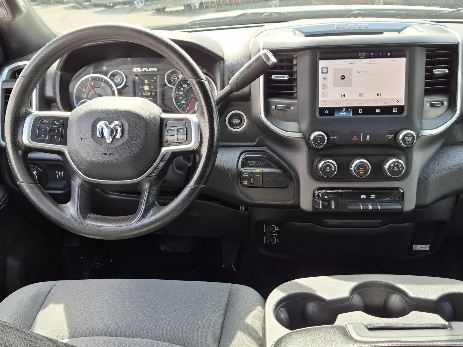 Used 2022 Bright White Clearcoat Ram Big Horn image 31