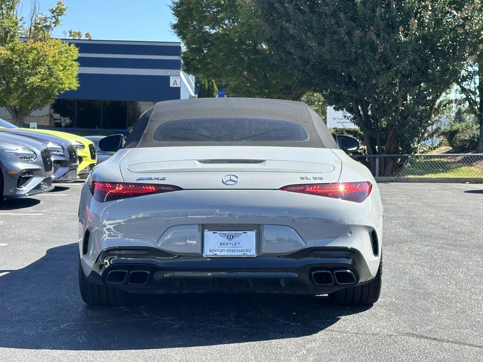 Used 2022 MANUFAKTUR Alpine Grey Mercedes-Benz AMG® SL 55 image 44
