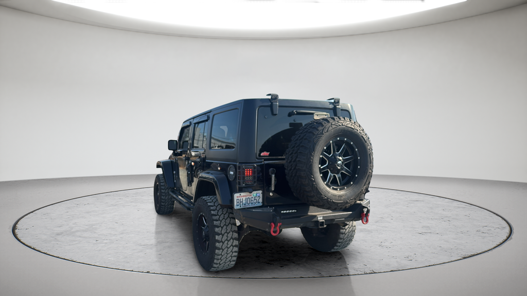 Used 2015 Black Jeep Unlimited Sahara image 7