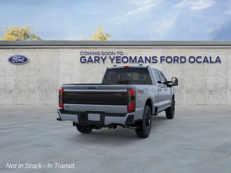 New 2026 Glacier Gray Metallic Tri-Coat Ford F-250® Platinum® image 8