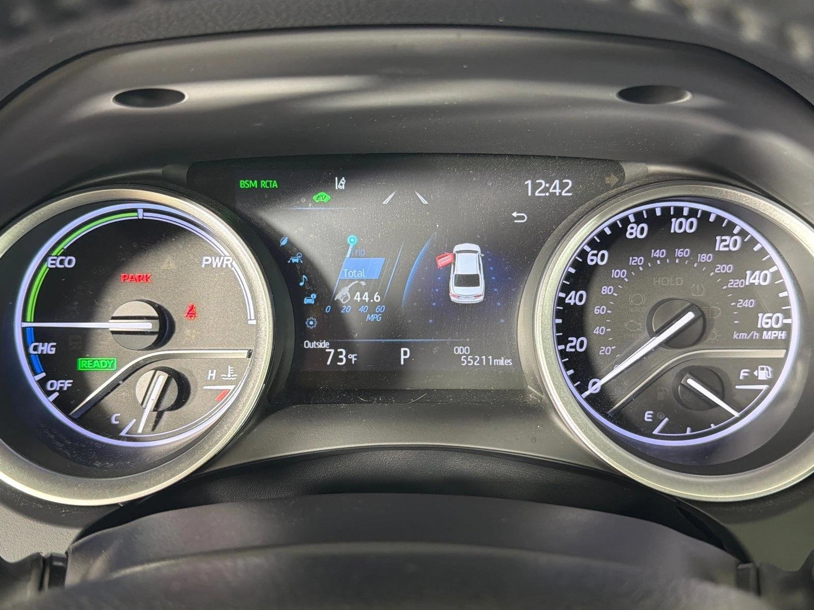 Used 2022 Celestial Silver Metallic Toyota Hybrid XLE image 26