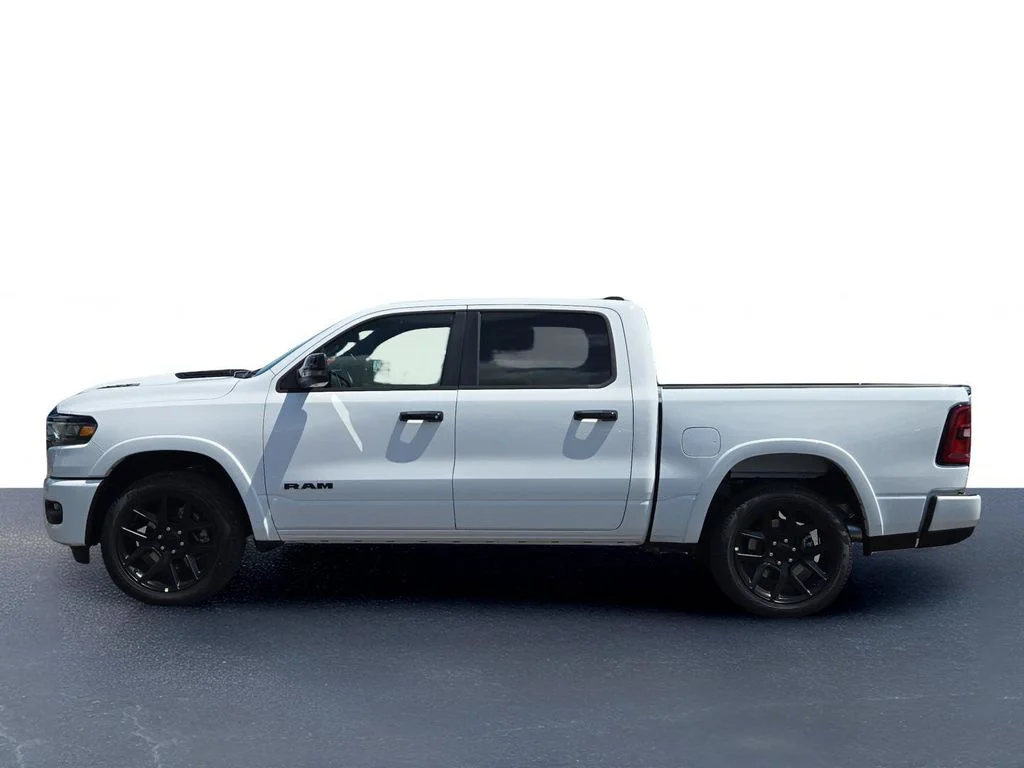 New 2026 Bright White Clear-Coat Exterior Paint RAM Laramie image 13