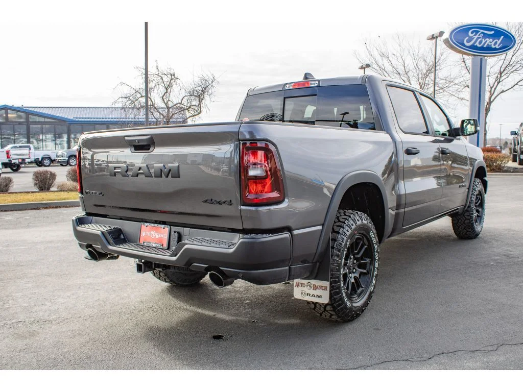 New 2026 Granite Crystal Metallic Clearcoat Ram Rebel image 7
