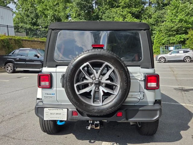 Used 2024 Silver Jeep Sport S 4xe image 7