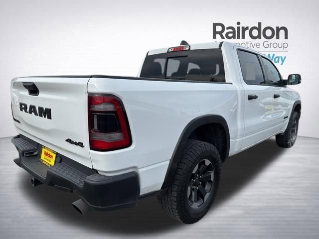 Used 2021 Bright White Clearcoat Ram Rebel image 6