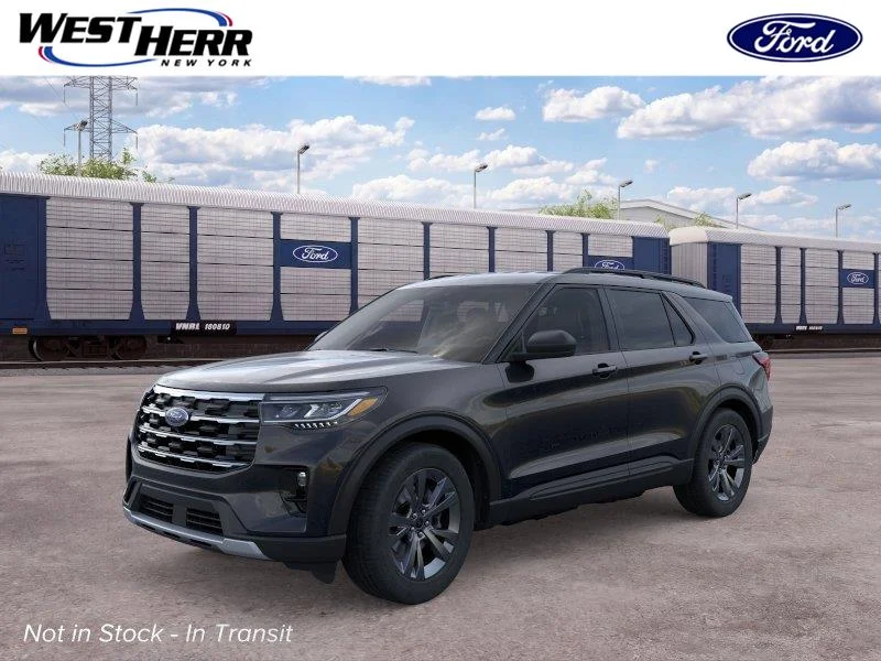 New 2026 Agate Black Metallic Ford Active image 1