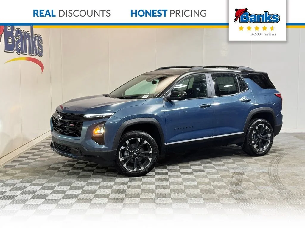New 2026 Lakeshore Blue Metallic Chevrolet RS image 1