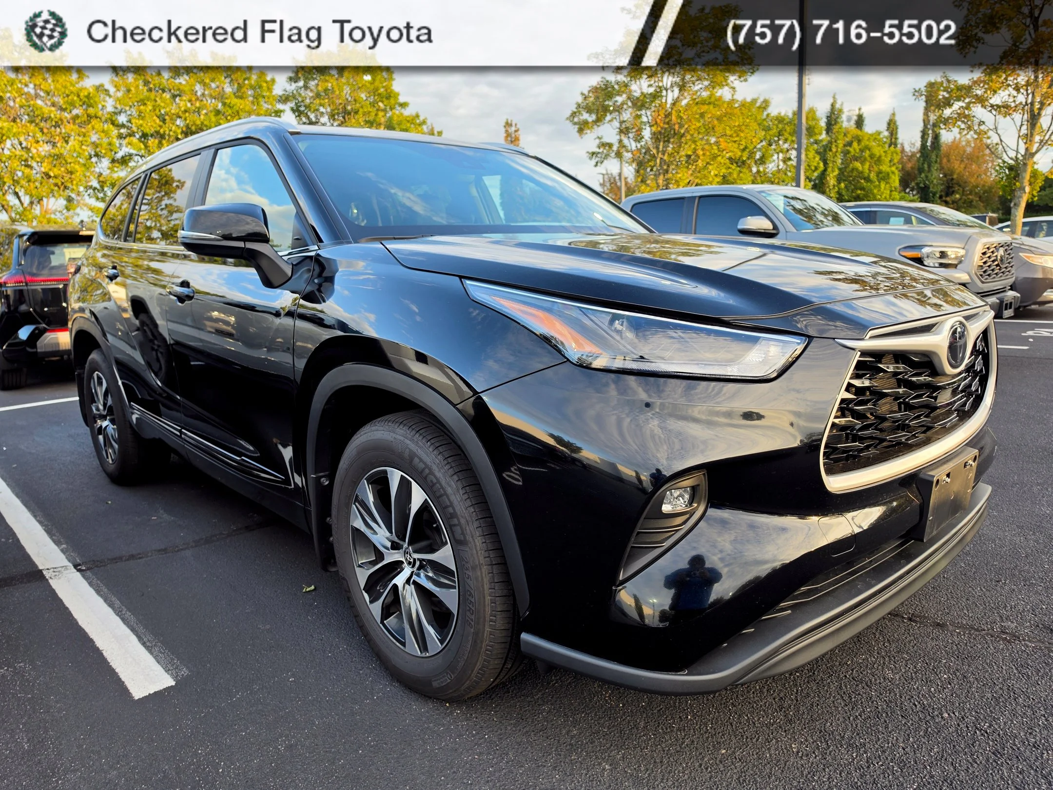 Certified Used 2026 Midnight Black Metallic Toyota XLE image 3