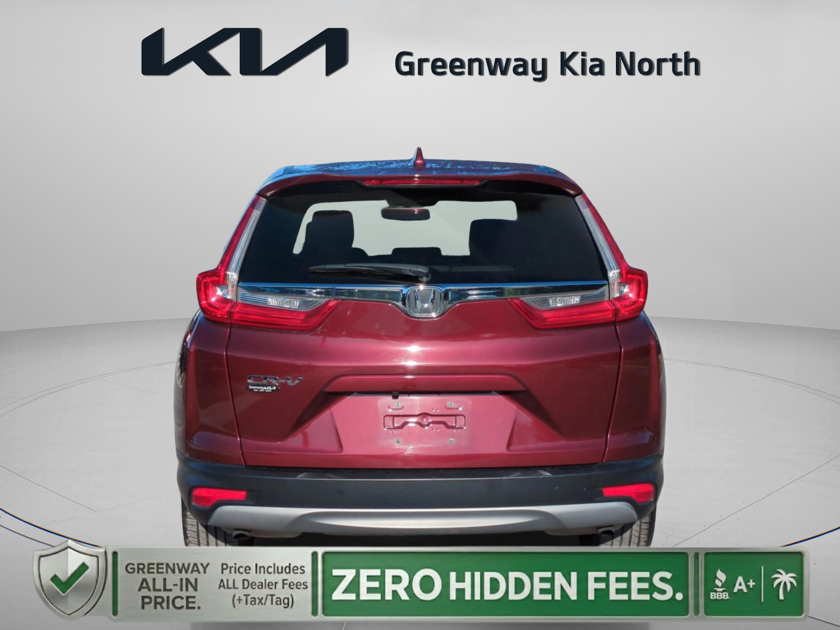 Used 2017 Basque Red Pearl II Honda EX-L image 7