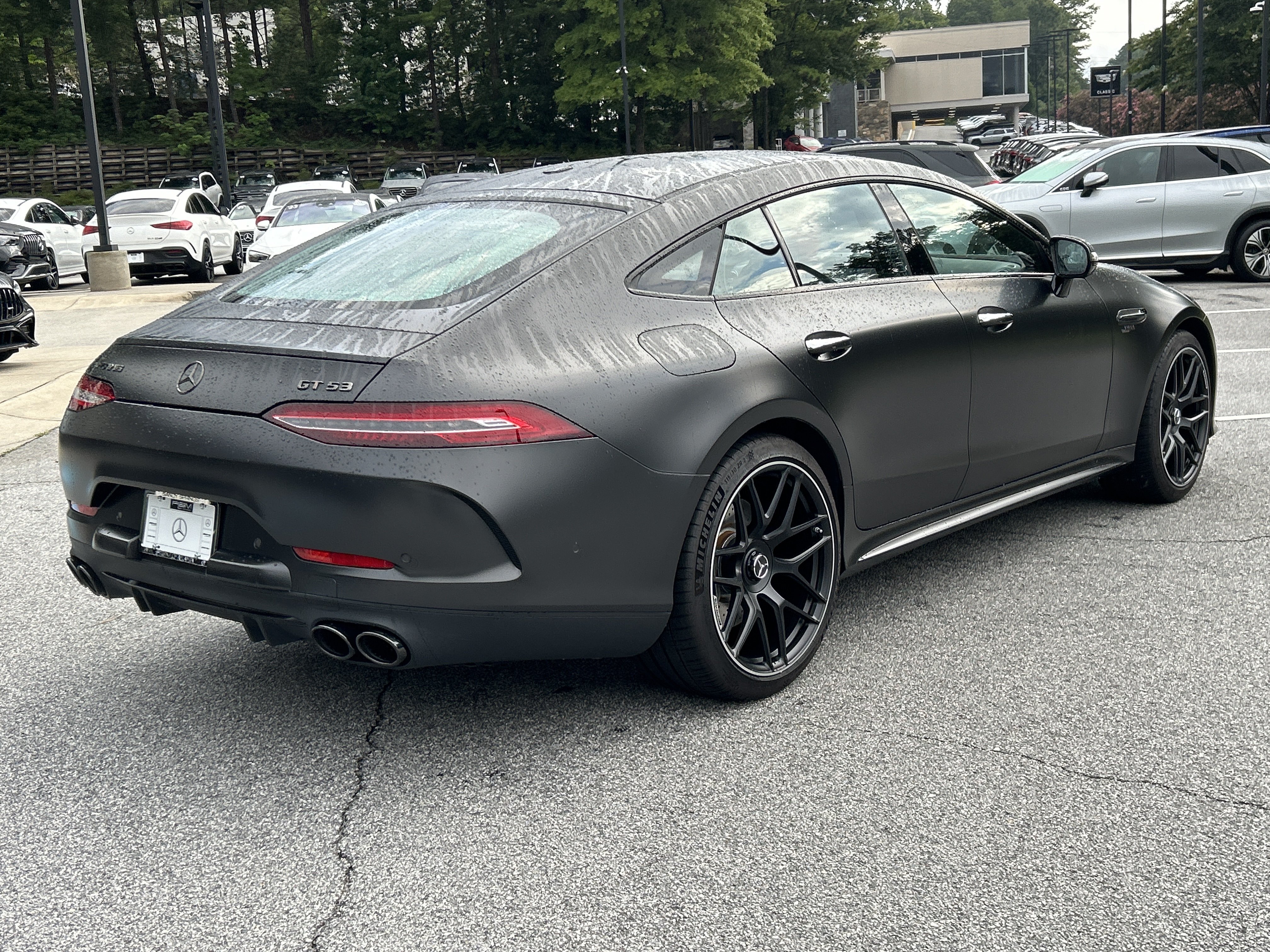 Certified Used 2022 MANUFAKTUR Graphite Grey Magno Mercedes-Benz AMG® GT 53 4-Door Coupe image 6
