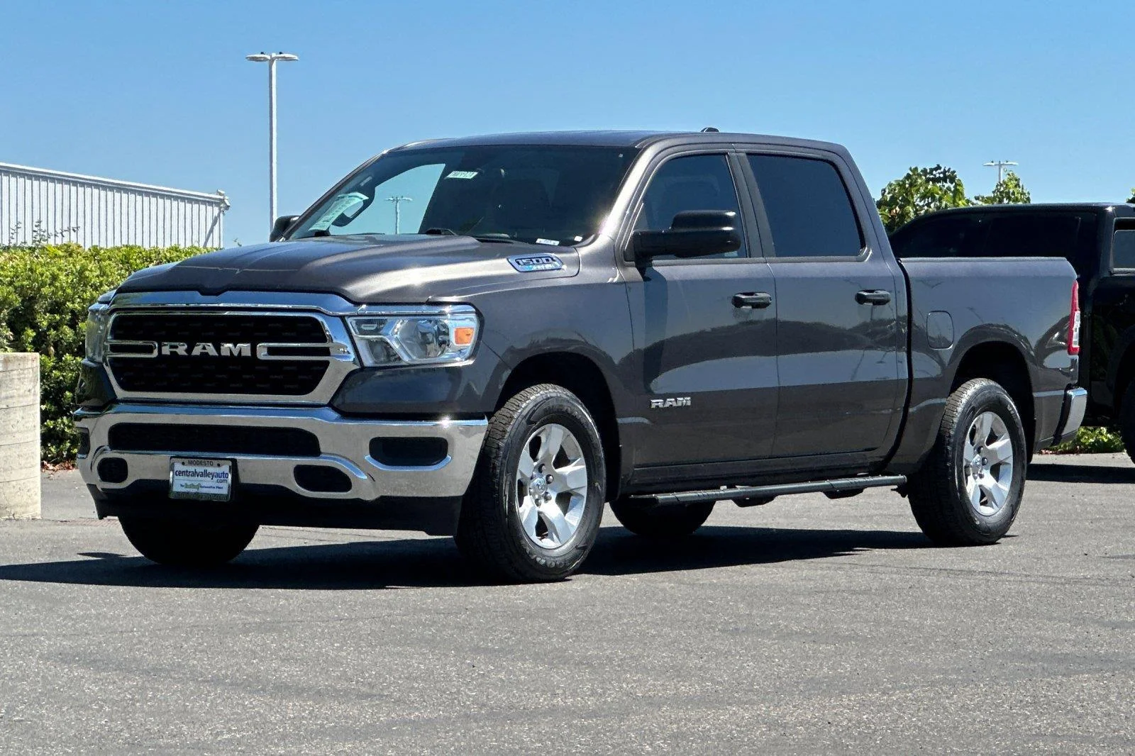 Used 2023 Granite Crystal Metallic Clearcoat Ram Big Horn image 8