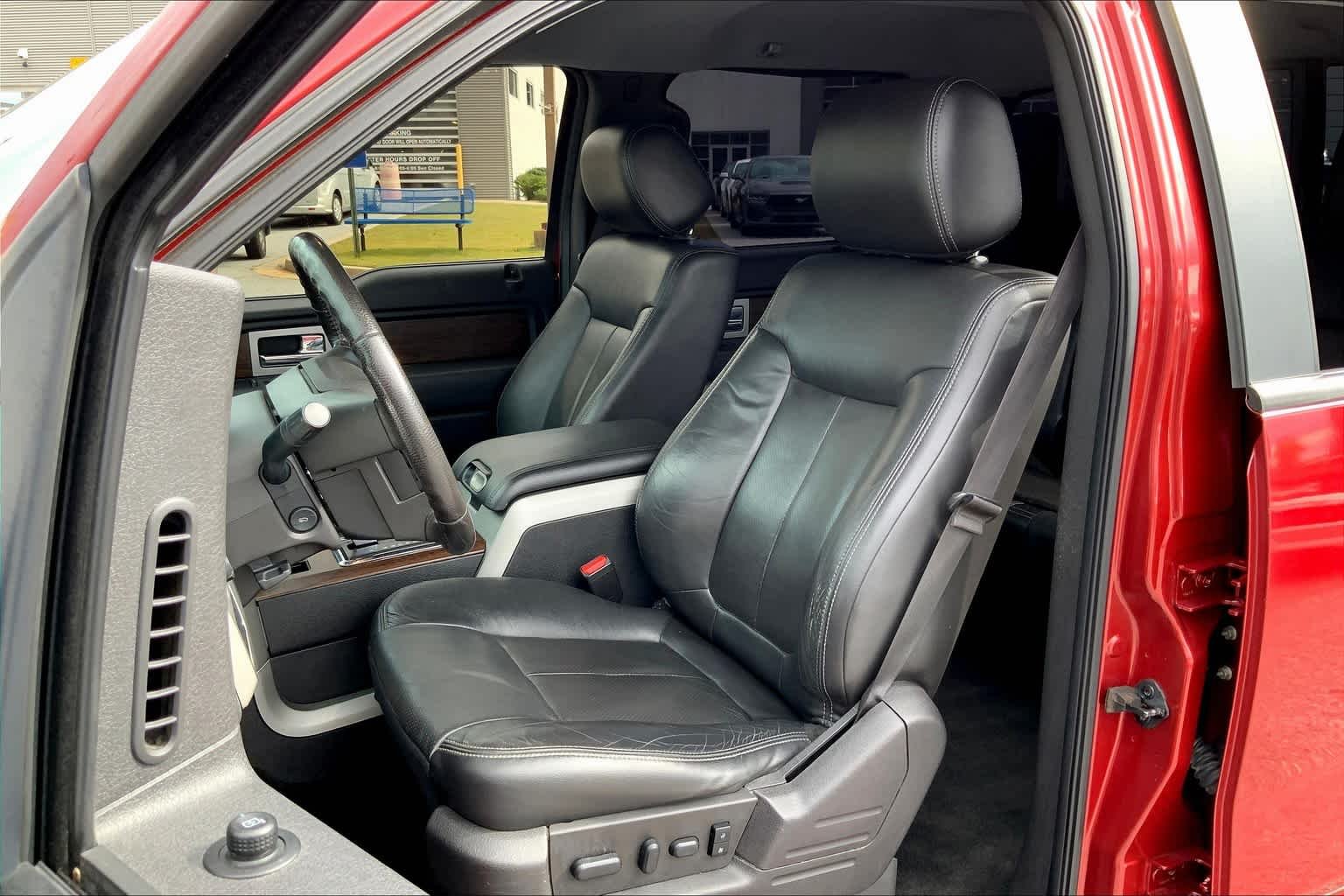 Used 2013 Ruby Red Metallic Tinted Clearcoat Ford Lariat image 8