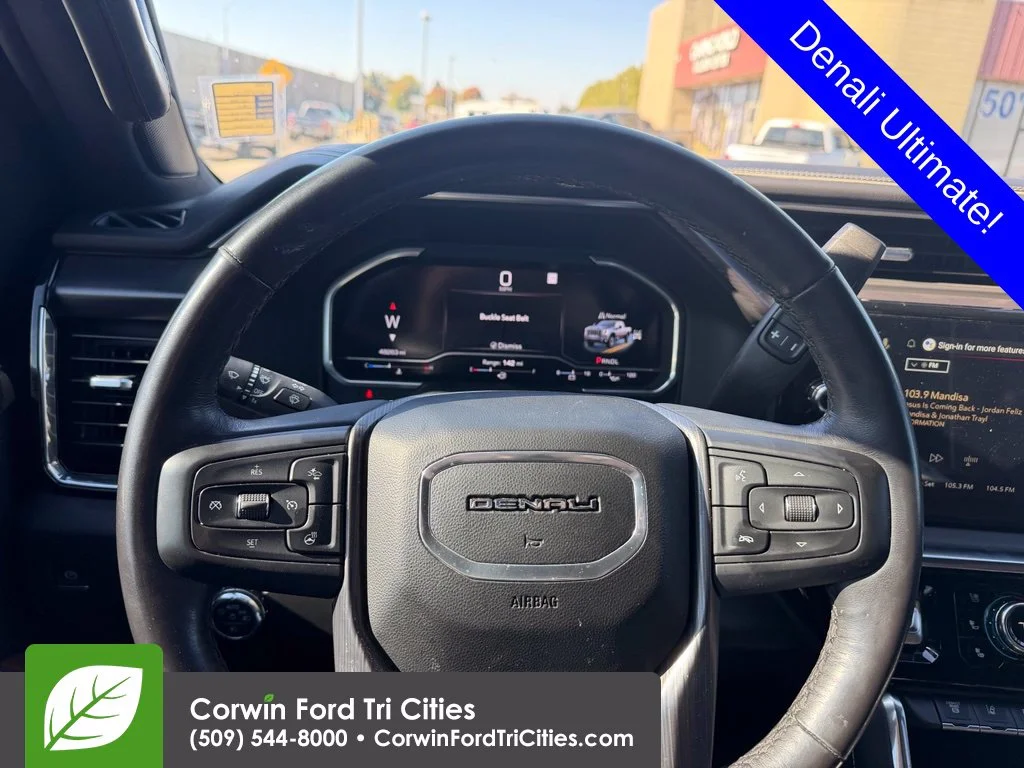 Used 2024 Black GMC Denali Ultimate image 4