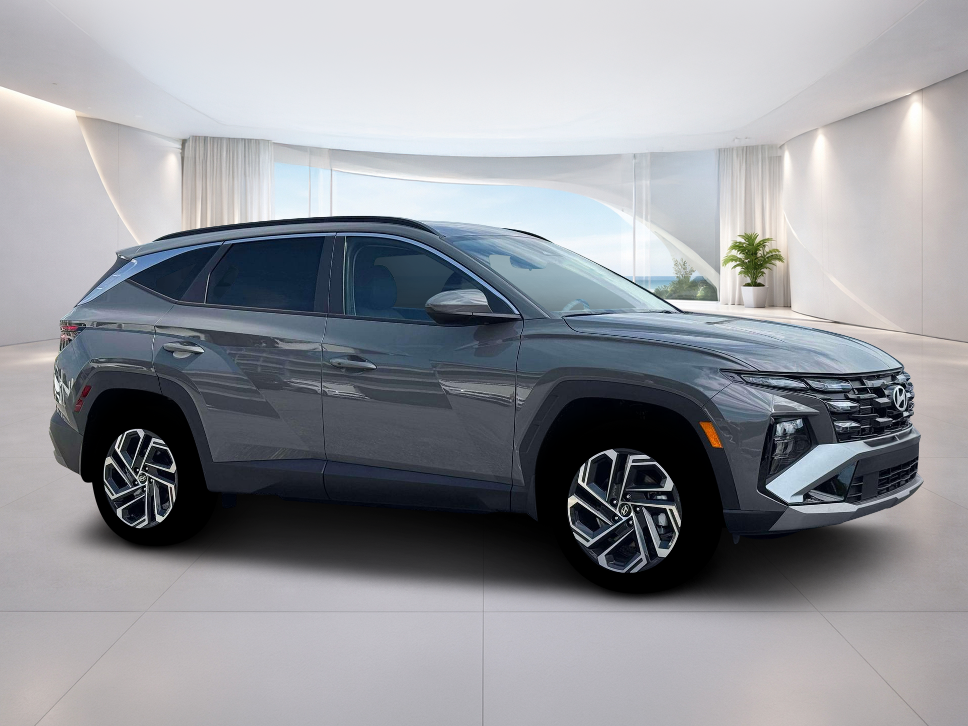 New 2026 Gray Hyundai SEL Plus AWD image 10
