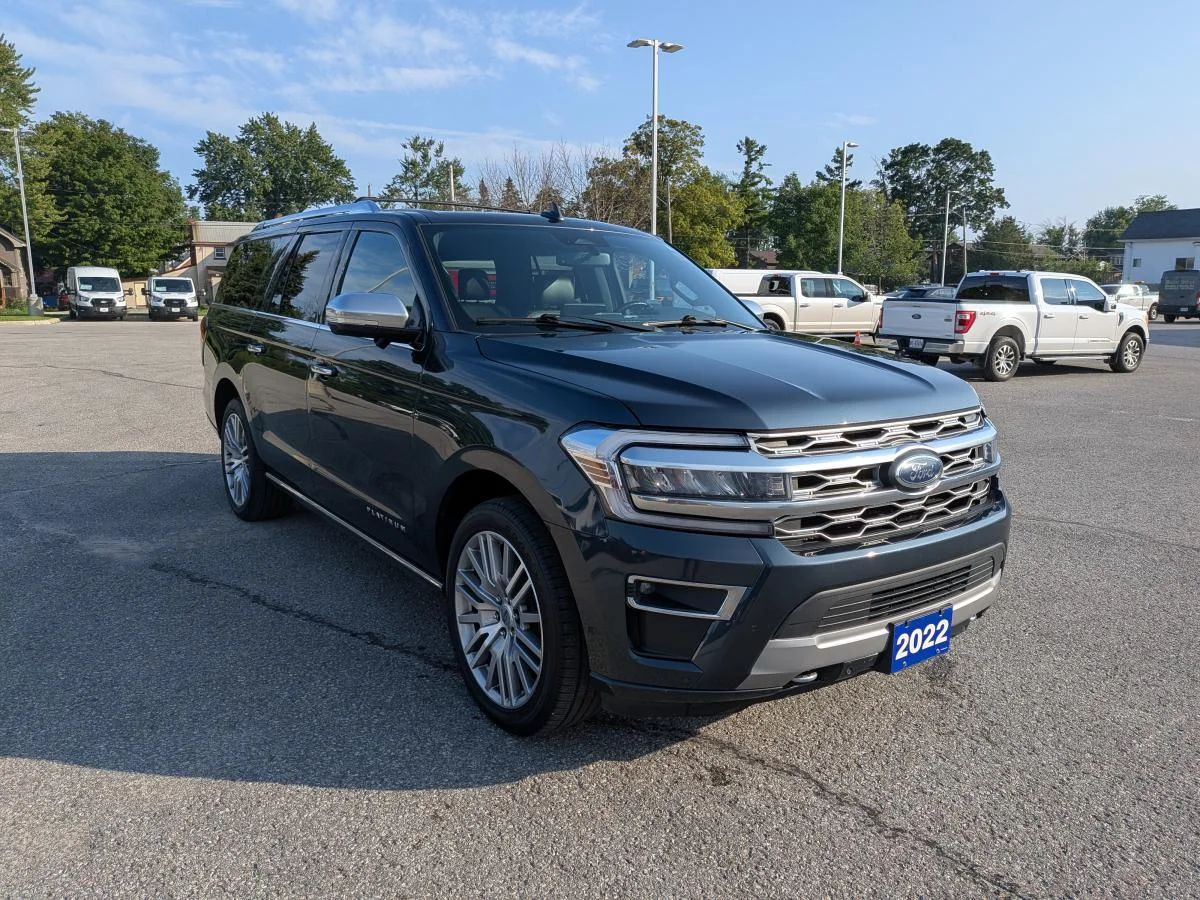 Used 2022 Blue Ford Platinum Max image 3