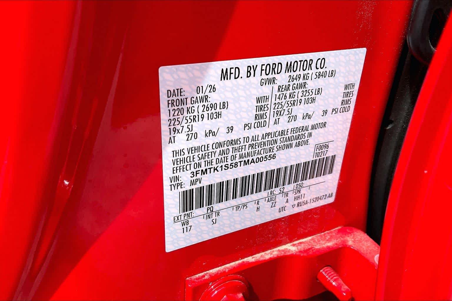 New 2026 Race Red Ford Select image 20