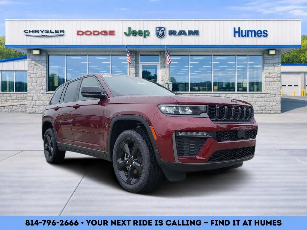 New 2026 Velvet Red Pearl-Coat Exterior Paint Jeep Limited image 1