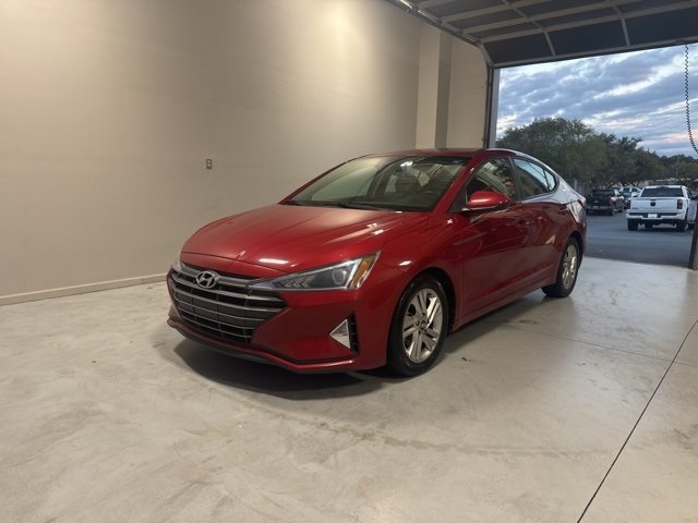 Used 2019 Hyundai Elantra Value Edition with VIN KMHD84LF9KU780184 for sale in Milledgeville, GA