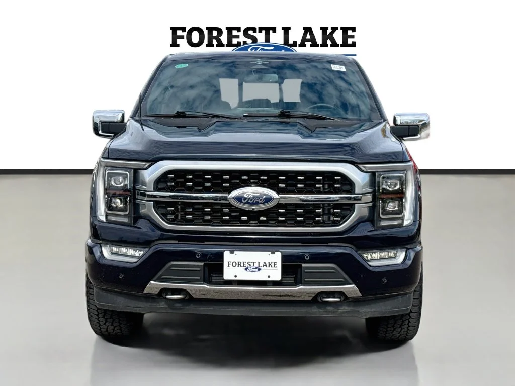 Certified 2023 Ford F-150 Platinum with VIN 1FTFW1E80PFB89737 for sale in Forest Lake, Minnesota