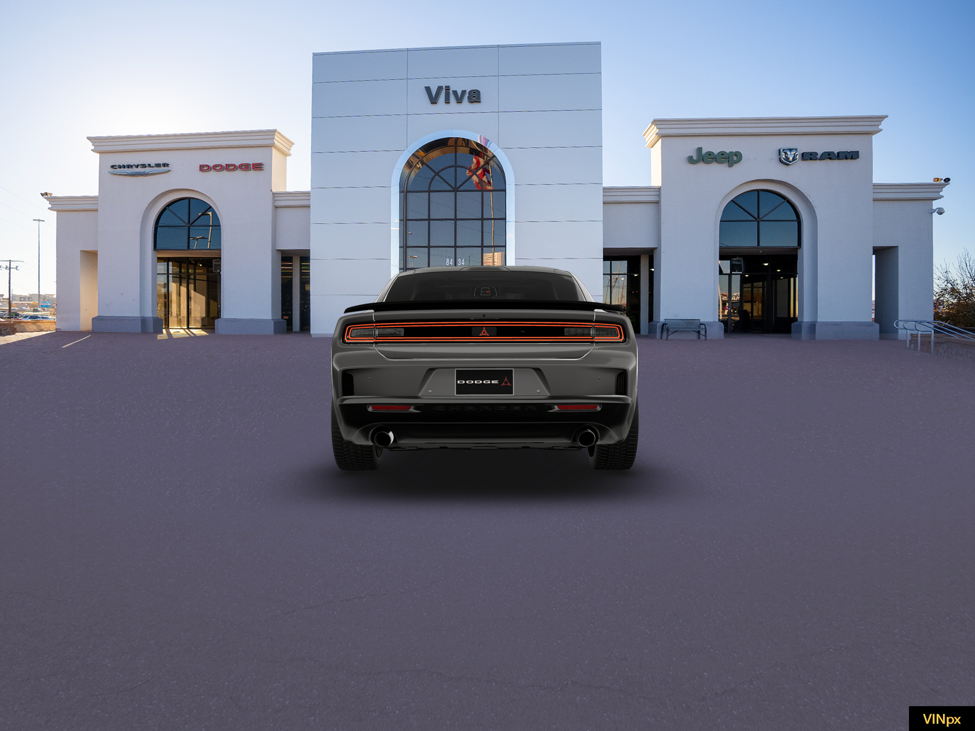 New 2026 Destroyer Gray Exterior Paint Dodge Scat Pack Plus image 6