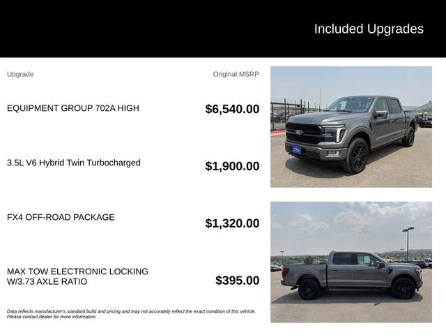 Used 2025 Gray Ford Platinum image 5
