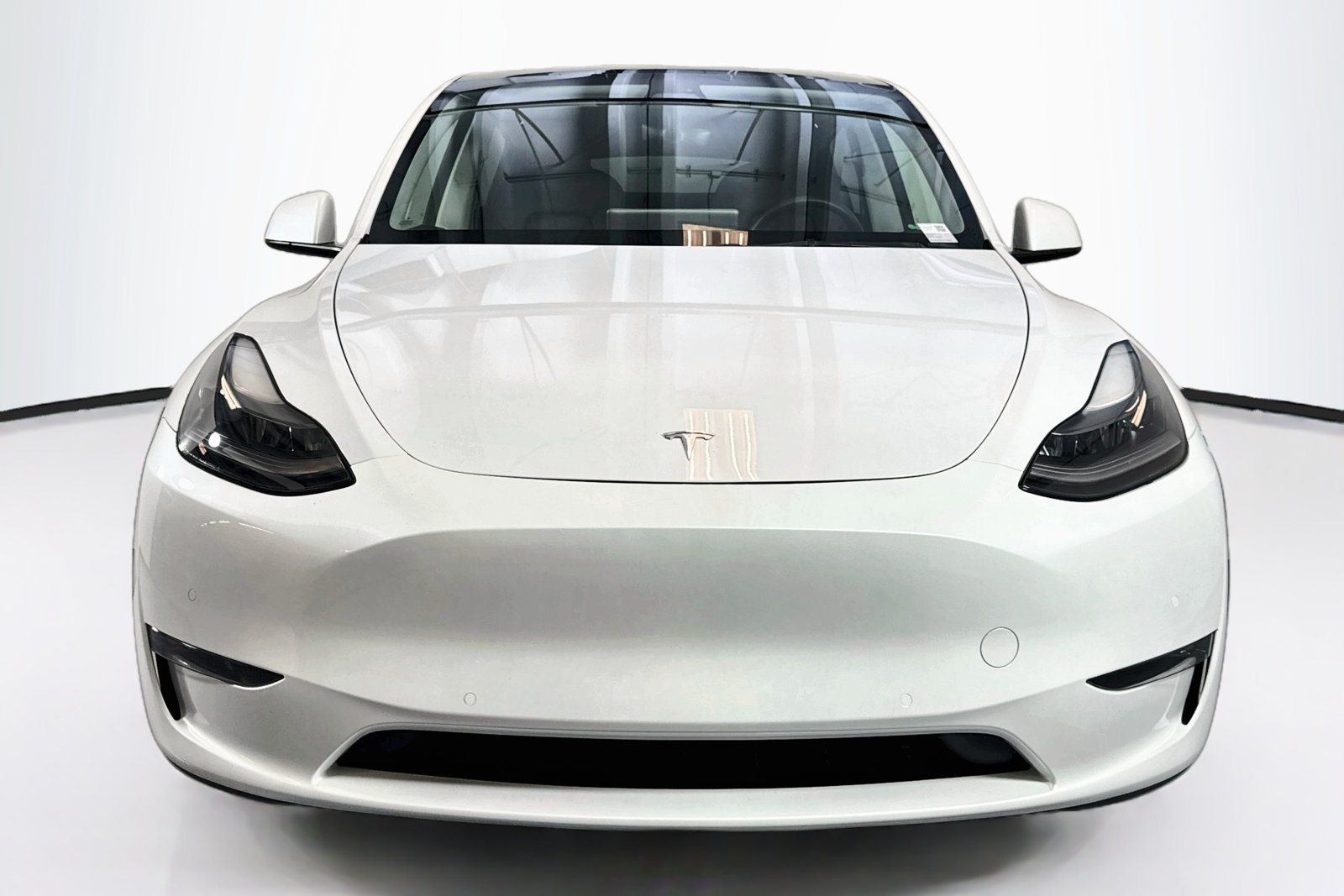 Used 2021 Pearl White Multi-Coat Tesla Performance image 2