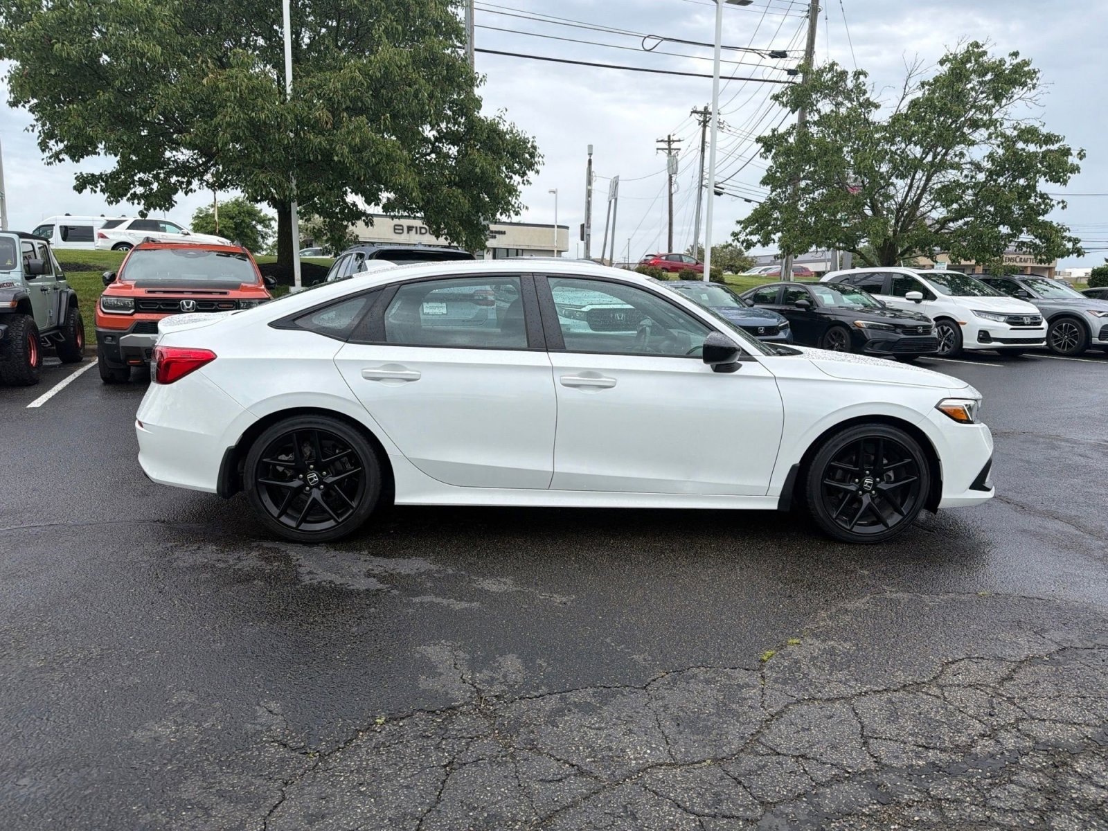 Certified Used 2023 Platinum White Pearl Honda Sport image 34