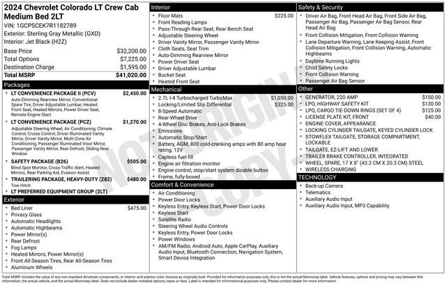 Used 2024 Sterling Gray Metallic Chevrolet LT image 8