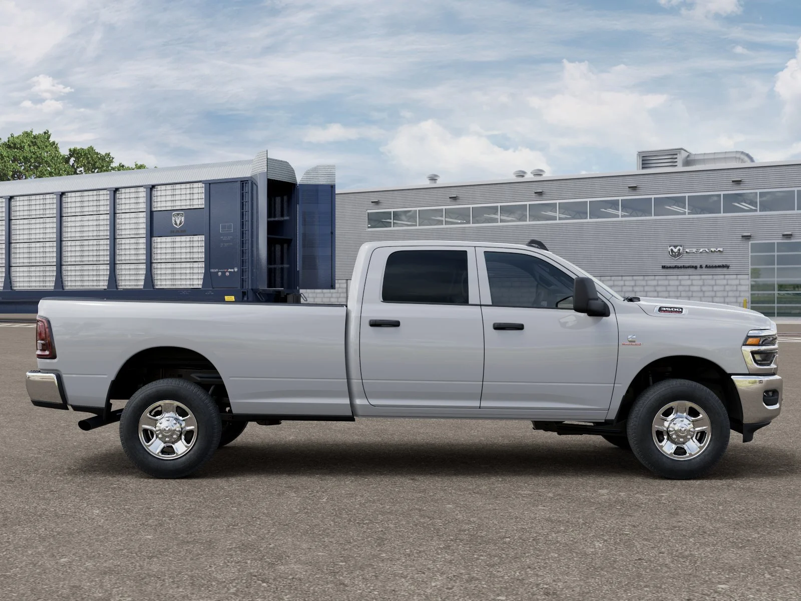 New 2026 Bright White Clear-Coat Exterior Paint RAM Tradesman image 12