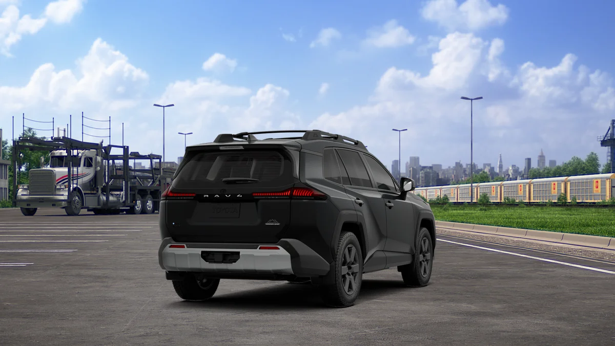 New 2026 Midnight Black Metallic Toyota Woodland image 8