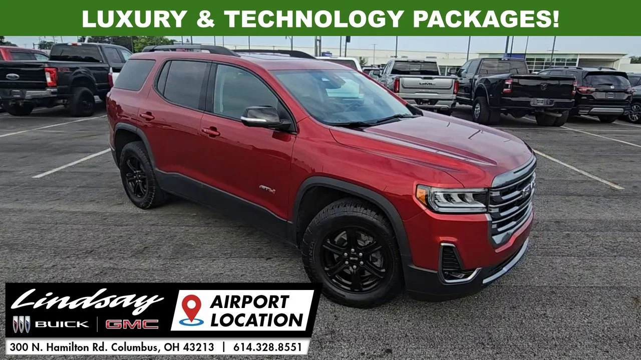 Used 2023 Volcanic Red Tintcoat GMC AT4 image 2