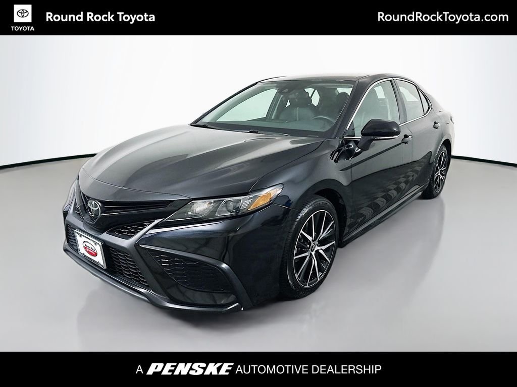 Used 2024 Black Toyota SE image 1