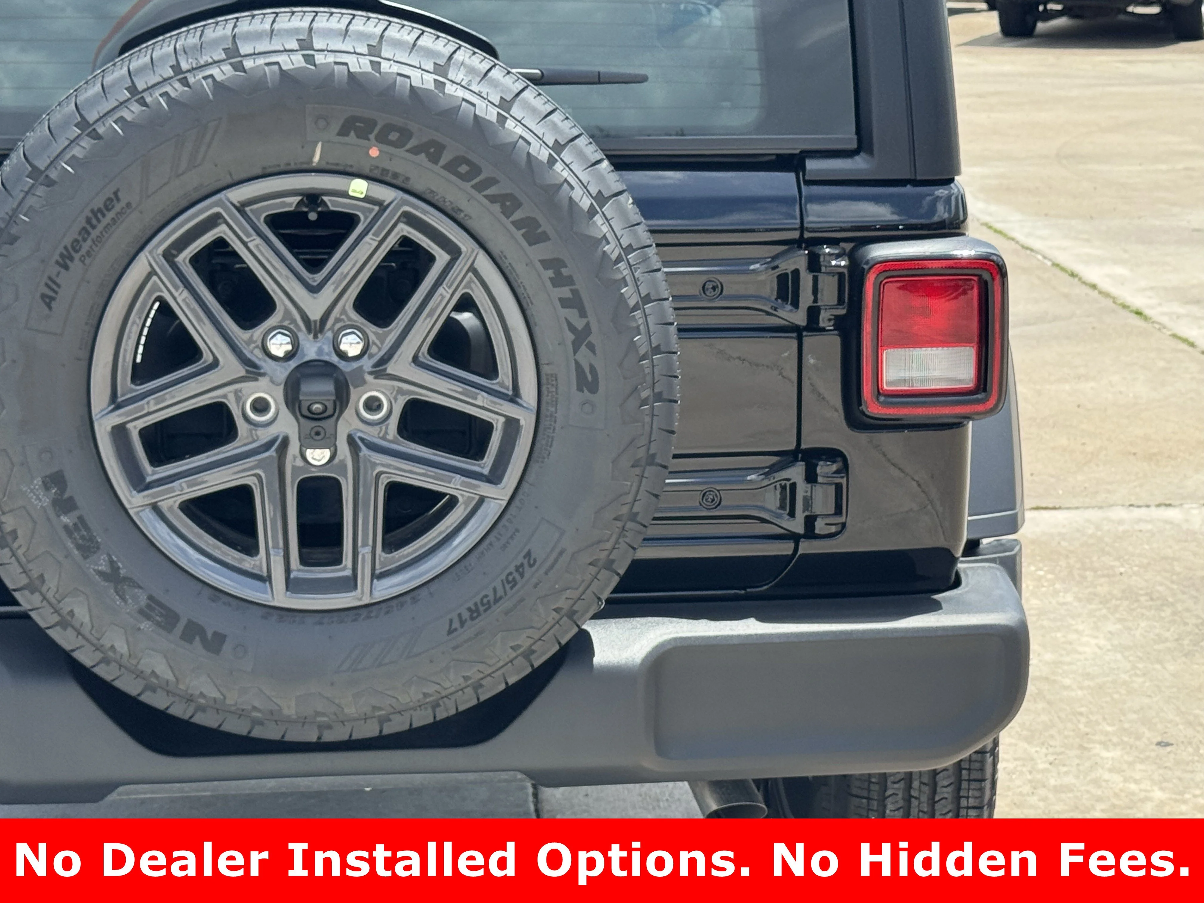 New 2026 Black Clearcoat Jeep Sport image 9