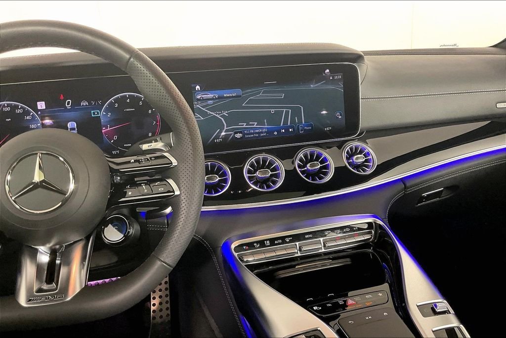 New 2026 Obsidian Black Metallic Mercedes-Benz AMG® GT 43 4-Door Coupe image 7