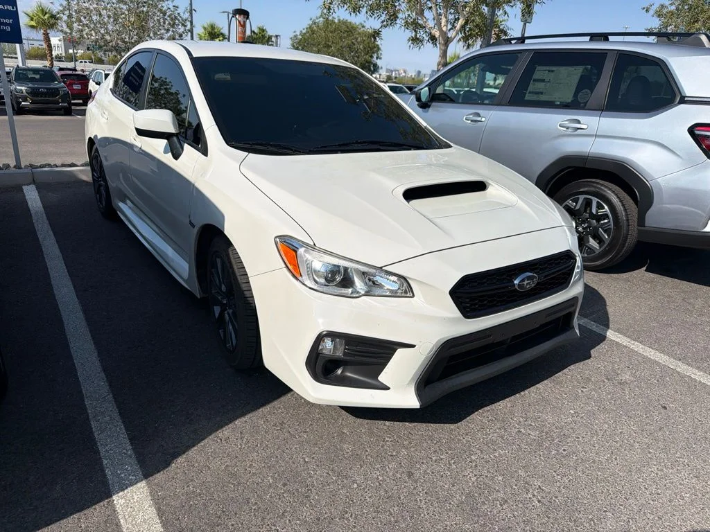Used 2020 White Subaru Base image 2
