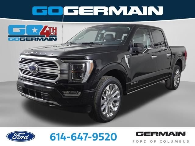 Certified Used 2023 Agate Black Metallic Ford Limited image 1