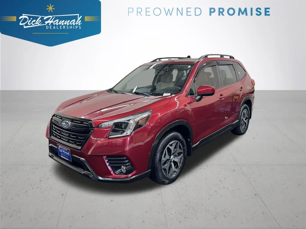 Used 2023 Red Subaru Premium image 1