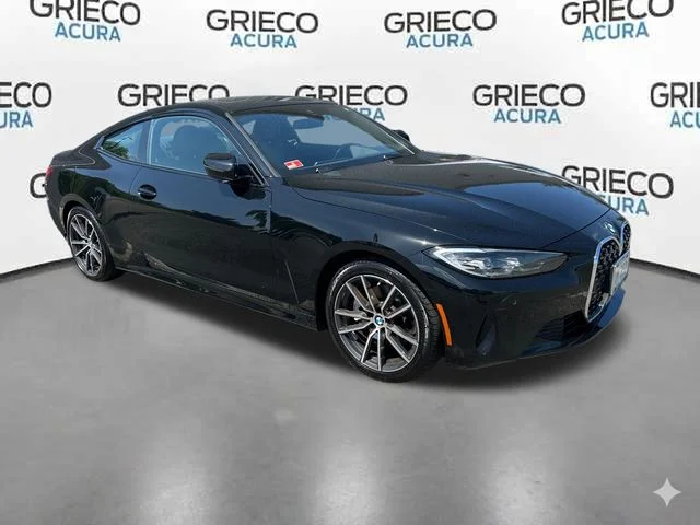 Used 2021 Black BMW 430i xDrive image 1