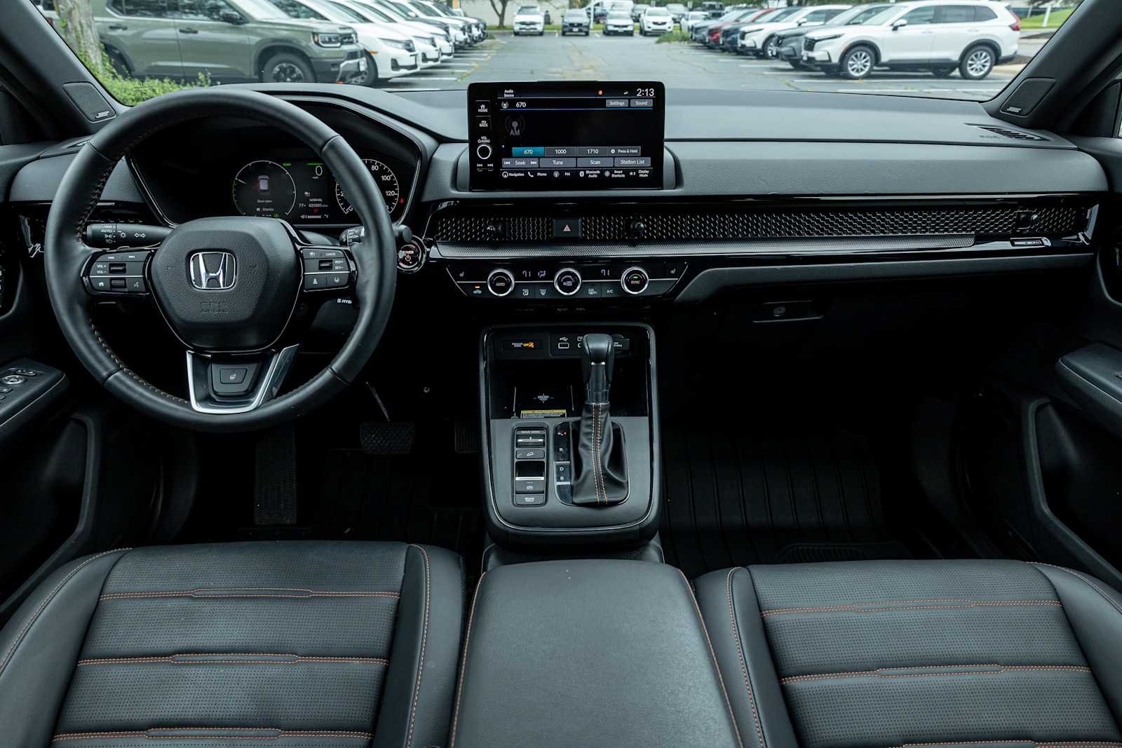 Certified Used 2024 Canyon River Blue Metallic Honda Sport Touring image 9