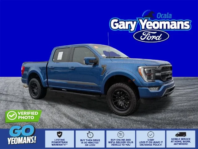 Certified Used 2023 Atlas Blue Metallic Ford ROUSH image 1