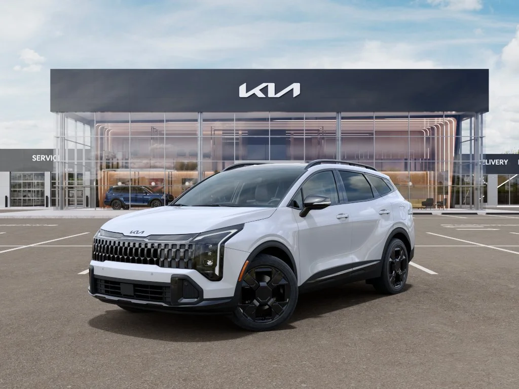 New 2026 Glacial White Pearl Kia X-Line image 1