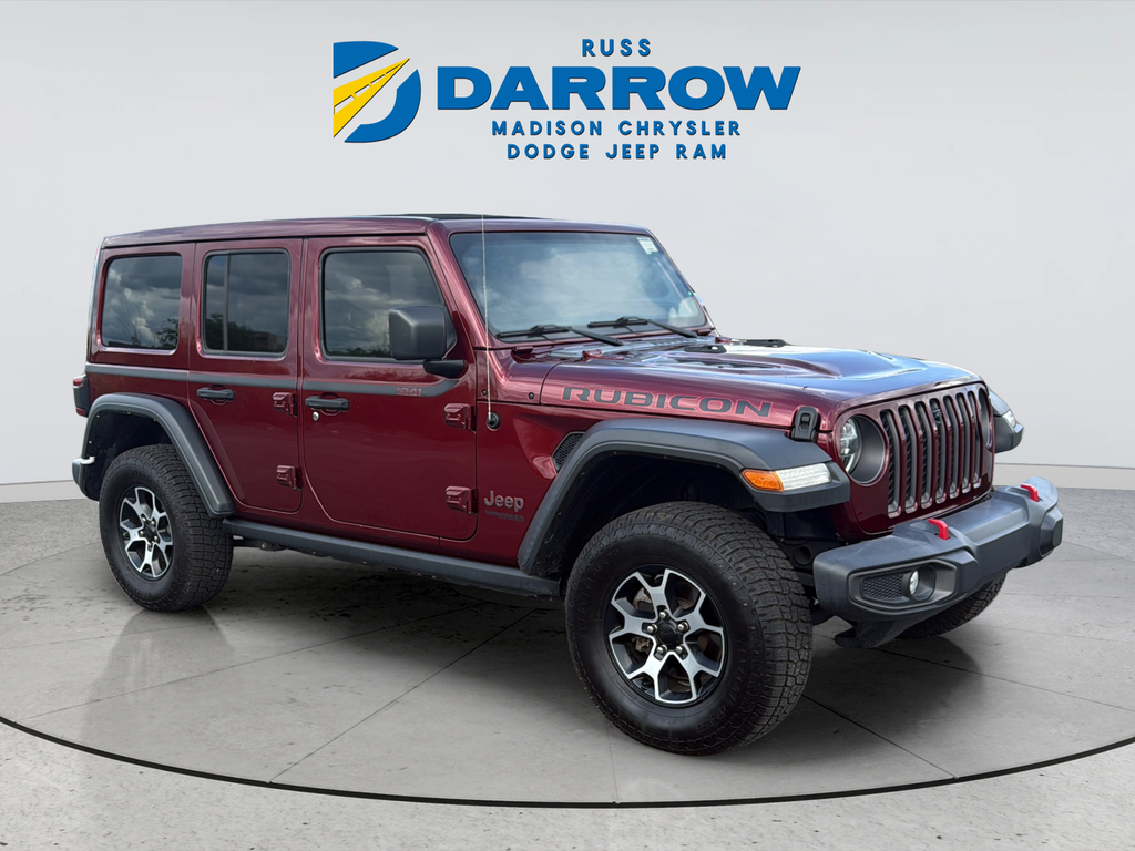 Used 2021 Red Jeep Unlimited Rubicon image 7