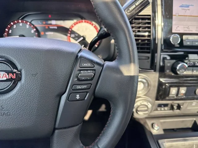 Used 2022 Black Nissan Crew Cab PRO-4X 4x4 image 29